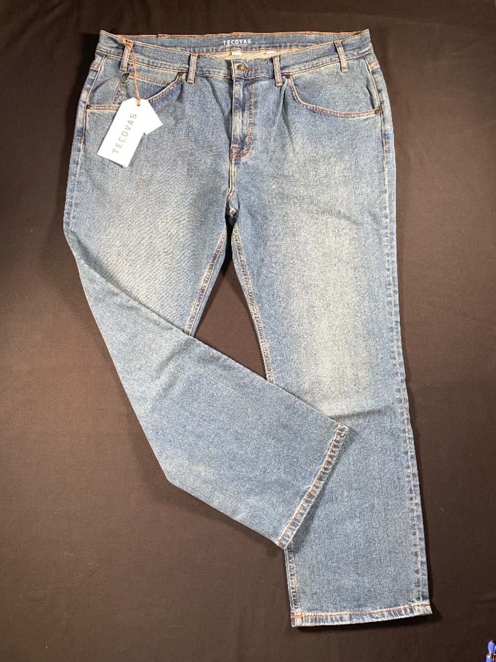 NWT Tecovas Men's Light Wash Stretch Jeans Size 40x30